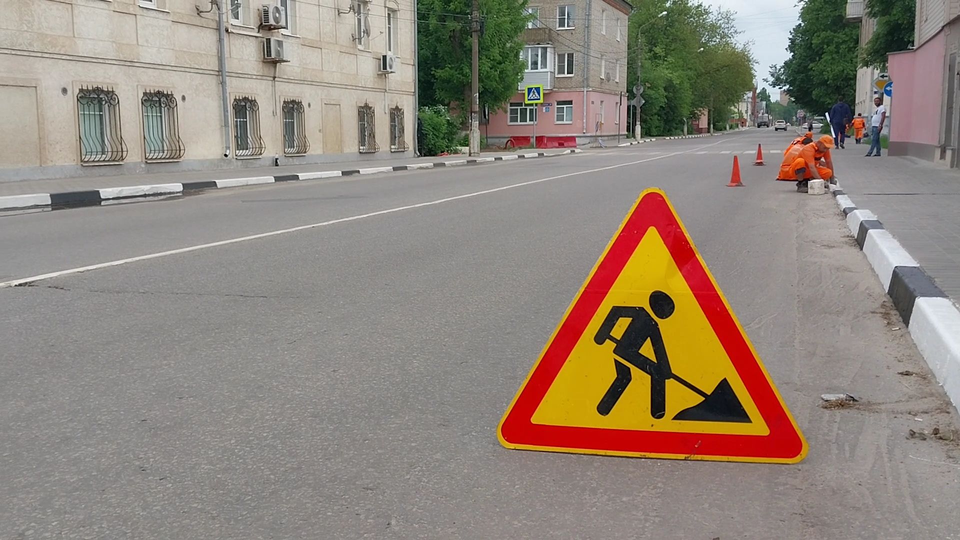 коломна, дорожныеработыколомна, бордюры