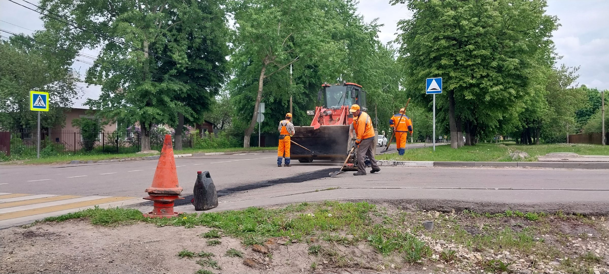 коломна, дорожныеработыколомна, ямочный ремонт