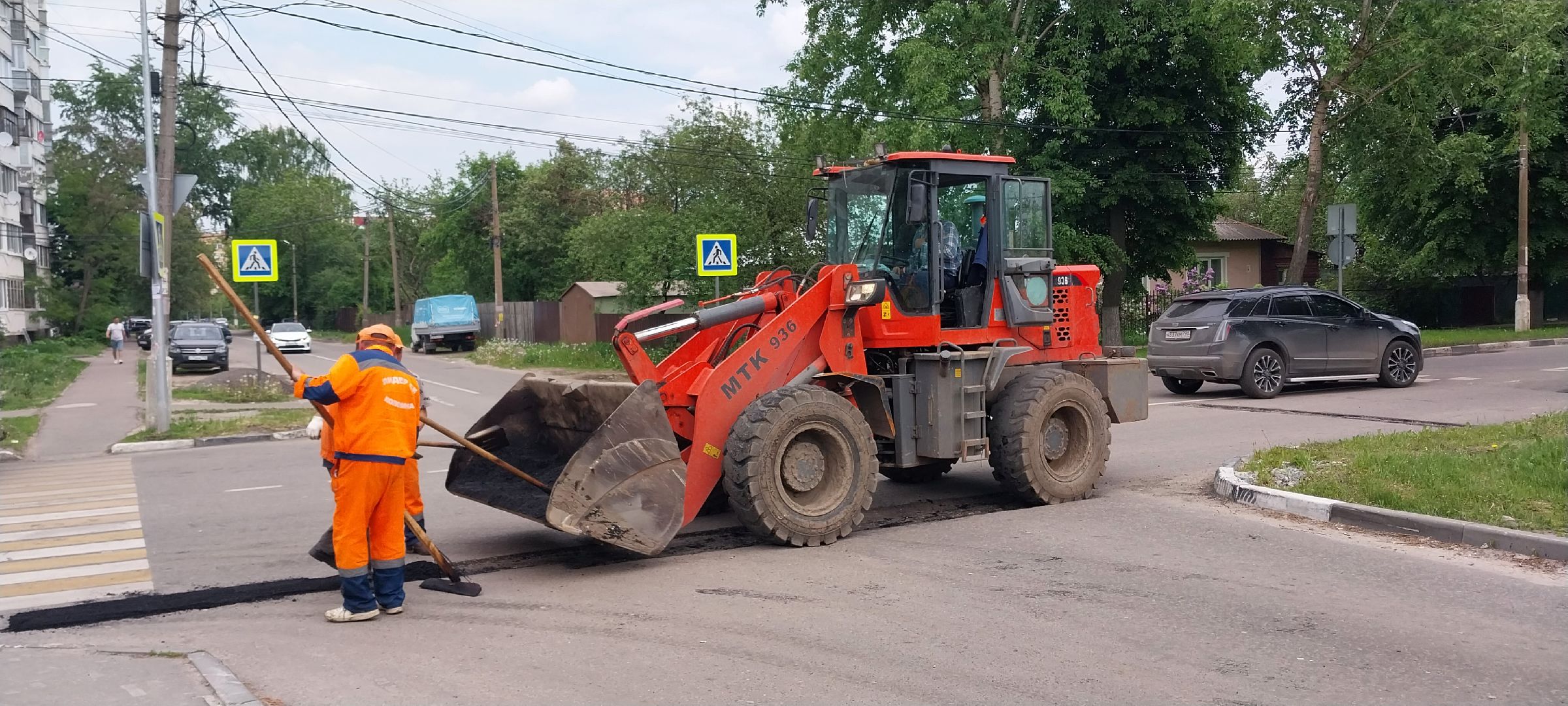 коломна, дорожныеработыколомна, ямочный ремонт