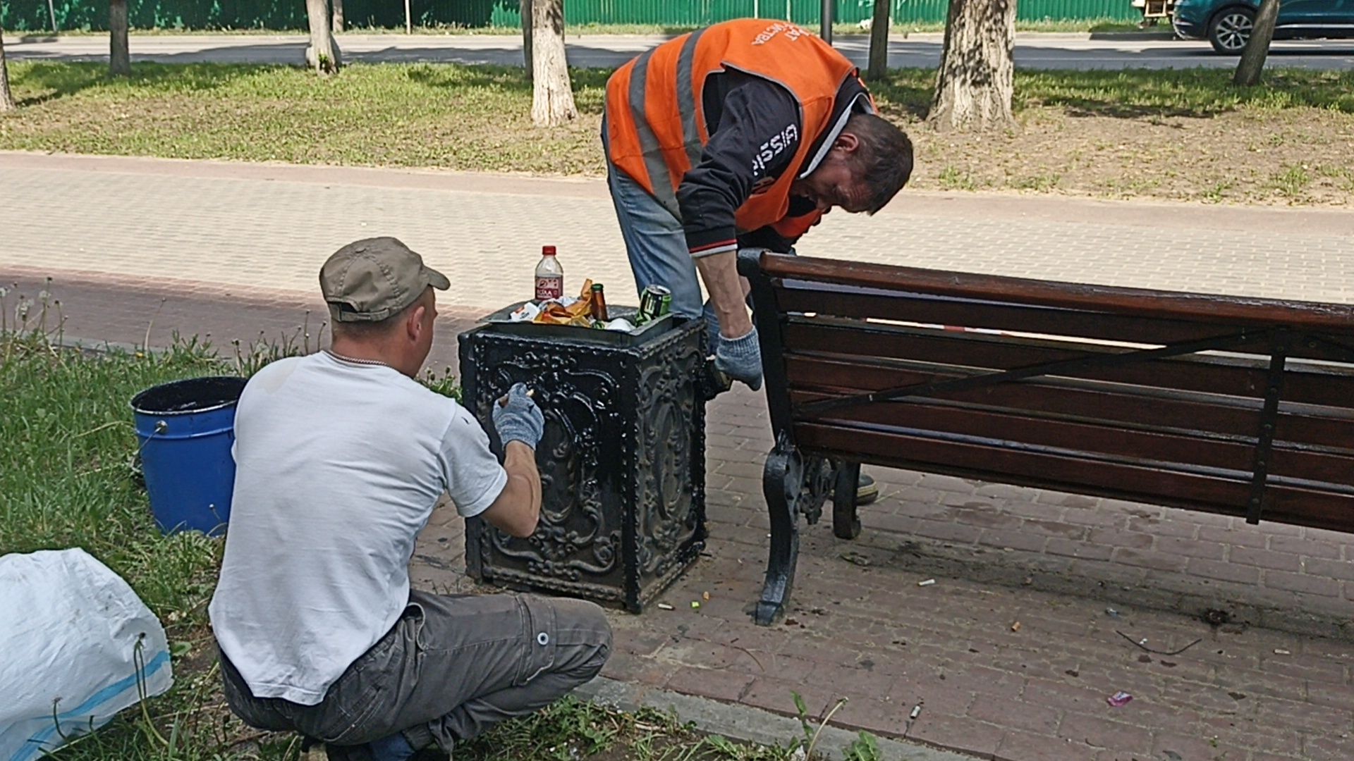 Серпухов, Подмосковье, благоустройство, лавочки, комфорт
