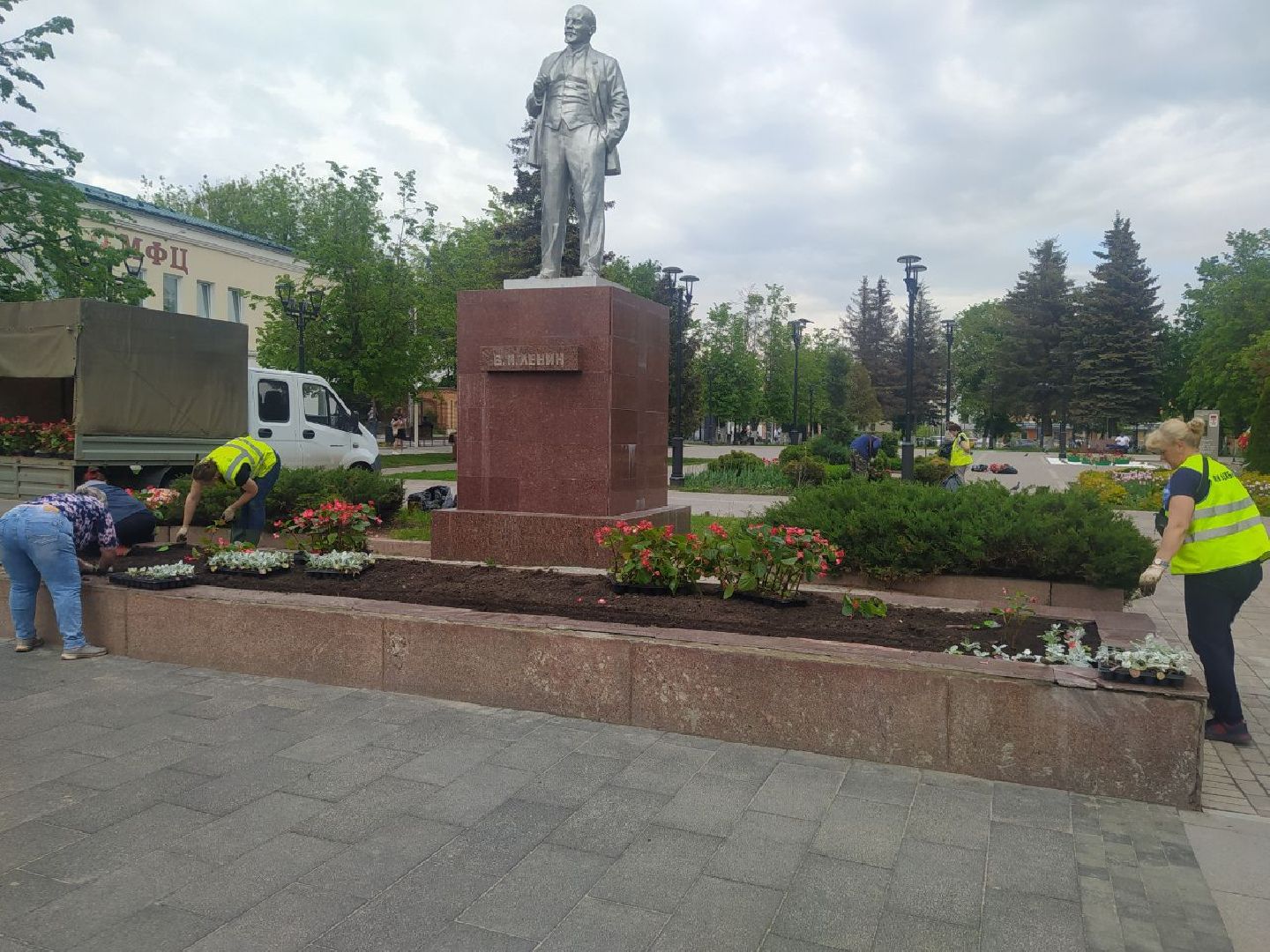 Истра, цветы, клумбы, ДОДХИБИМР