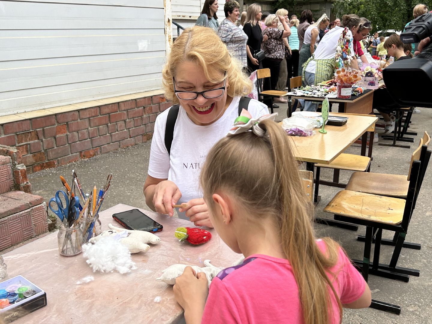 День соседей, жители, Щёлково