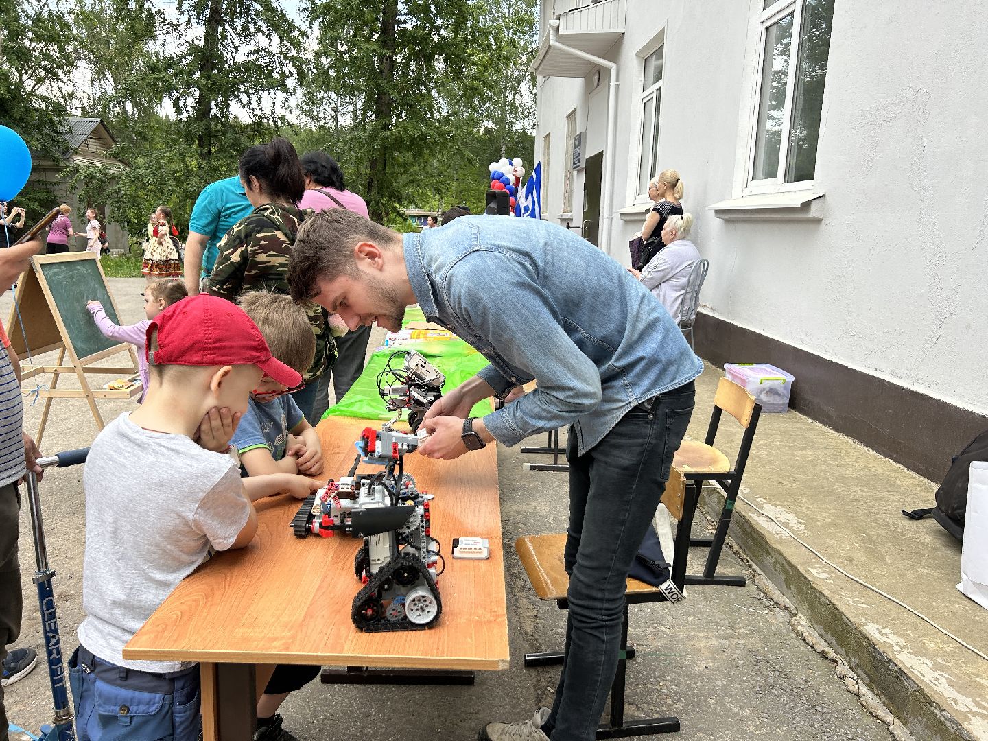 День соседей, жители, Щёлково