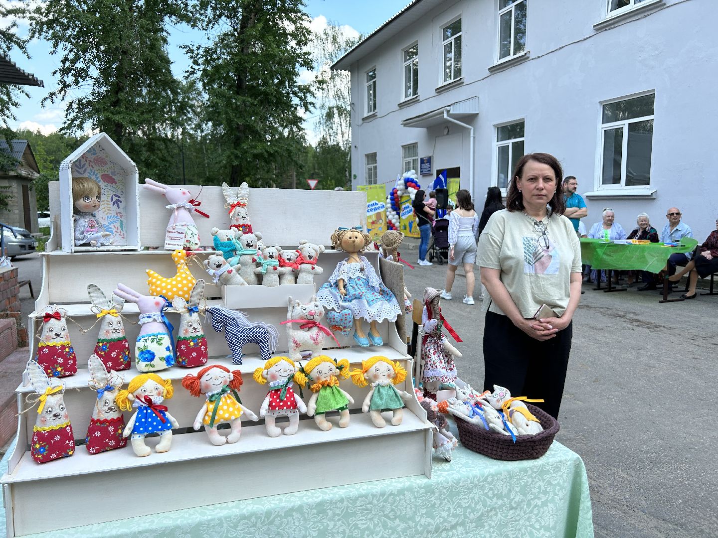 День соседей, жители, Щёлково