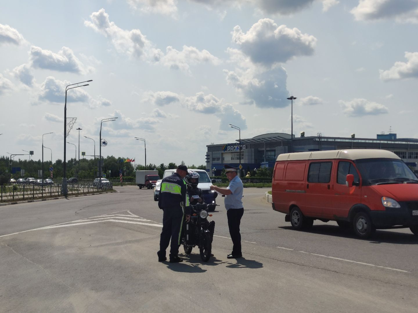 Рейд, мотоскутерист, мотобатальон, Госавтоинспекция, Дубна