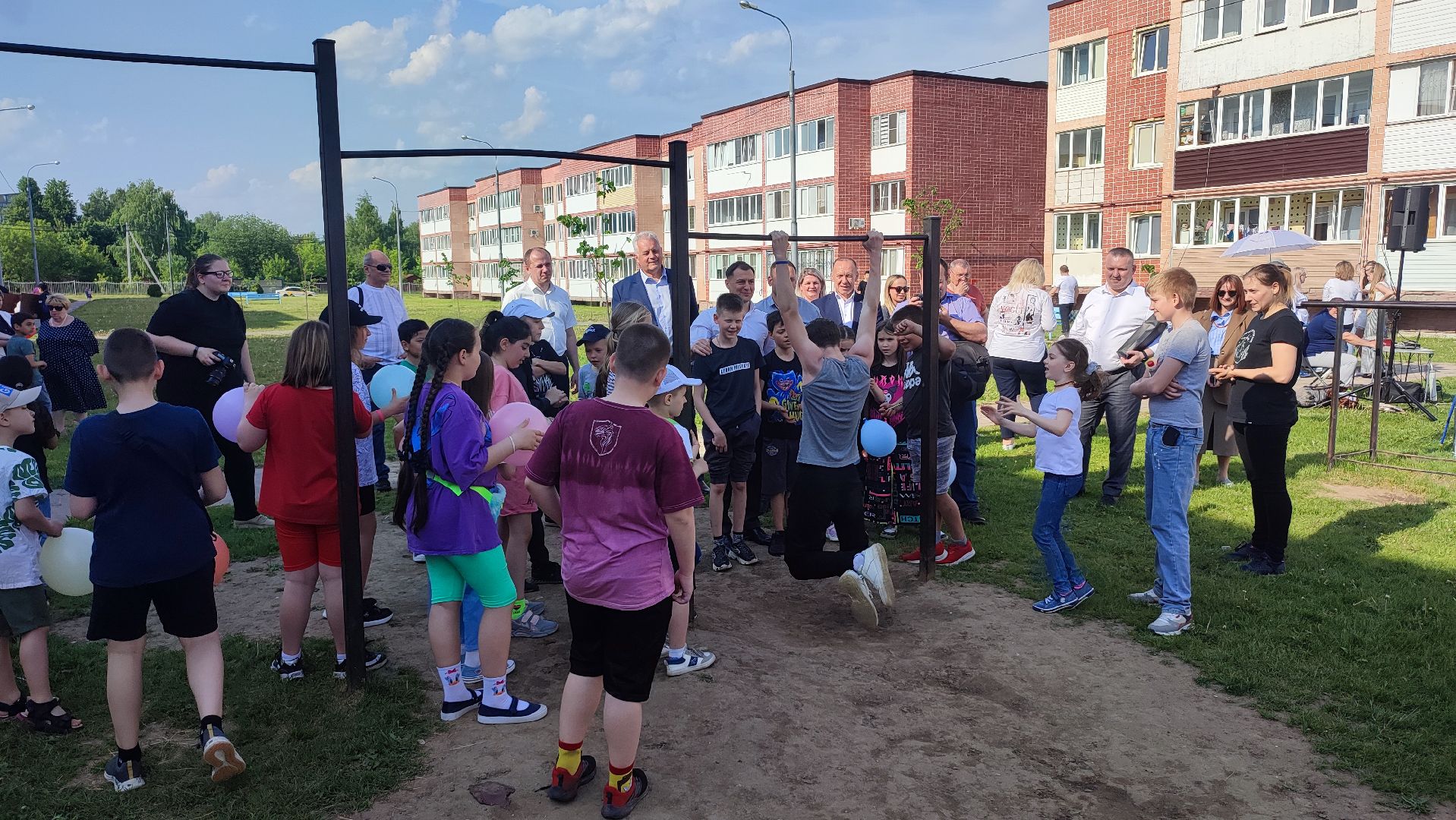 Кашира, ЖК, Березовая роща, День соседей, праздник