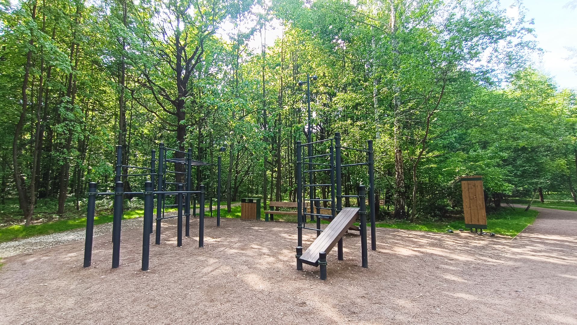 Лобня, благоустройство, лесопарк