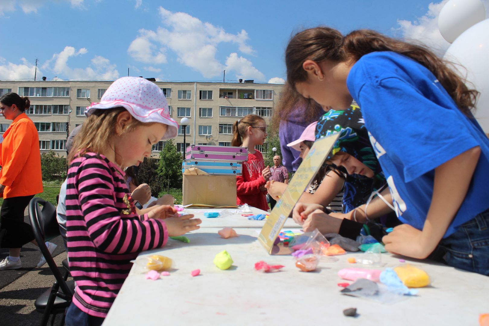День соседей, праздник, управляющая компания, Лосино-Петровский, дети