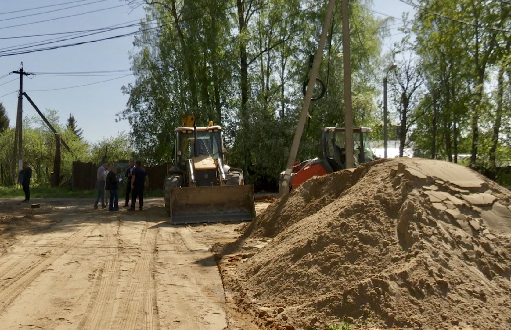 Клин, дороги, транспорт, благоустройство, люди