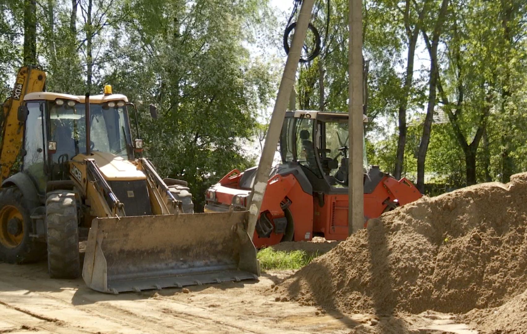 Клин, дороги, транспорт, благоустройство, люди
