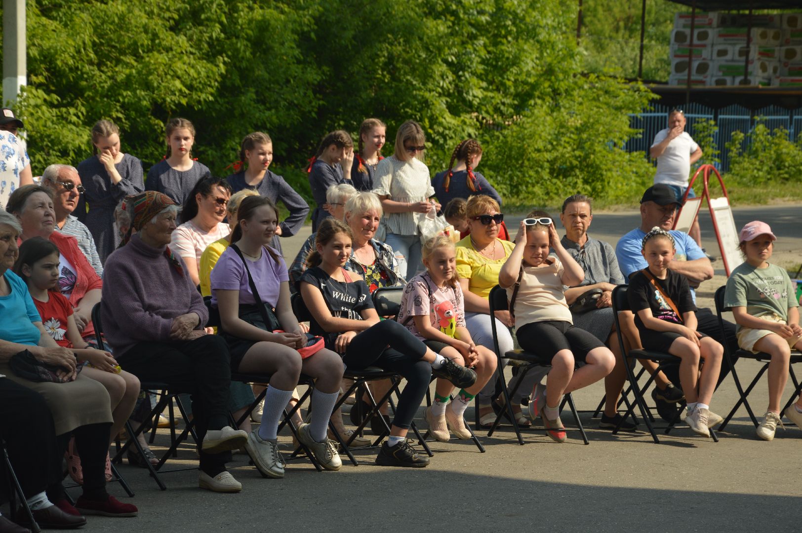 Шатура, Керва, день посёлка, народные гуляния