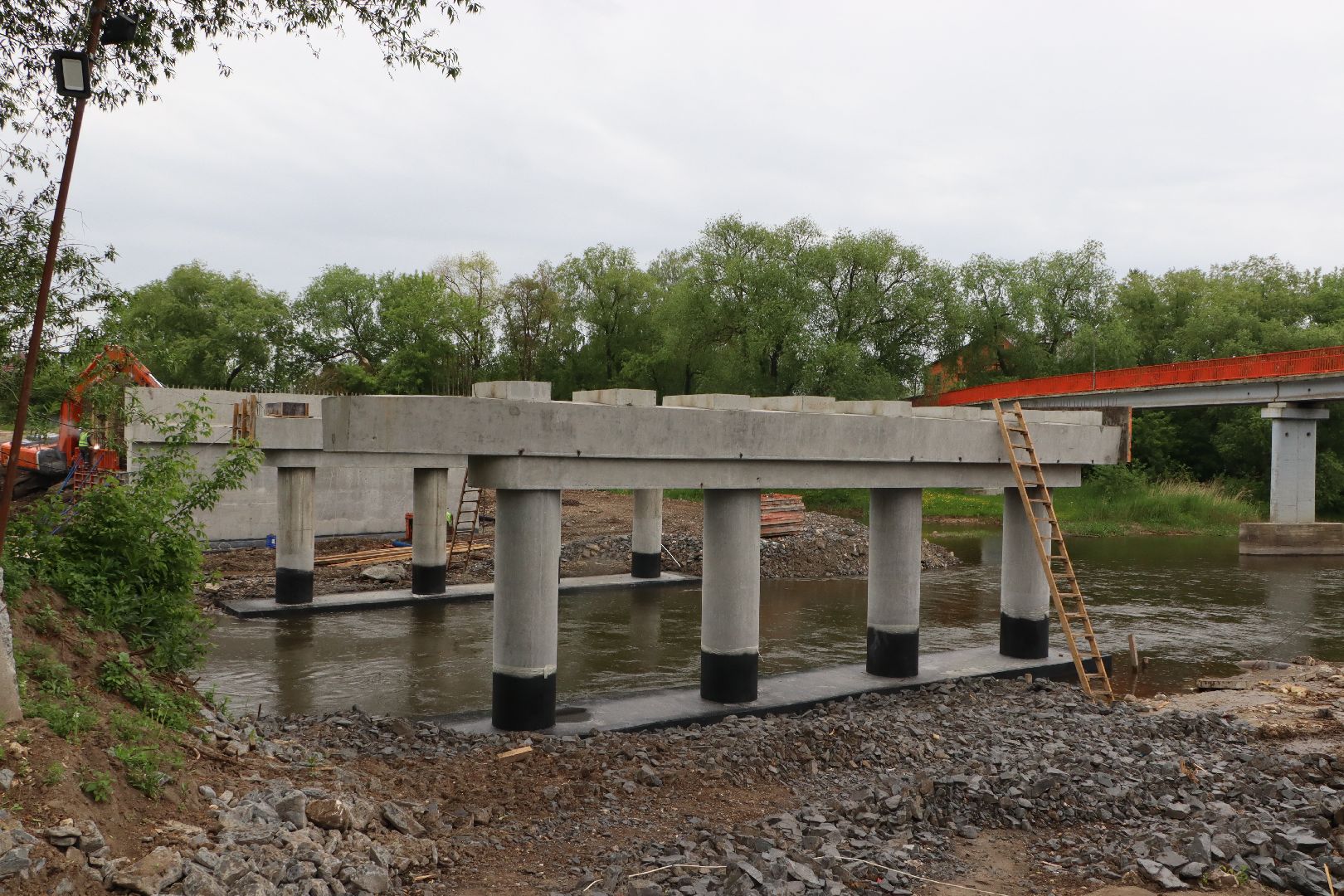 Серебряные Пруды, мост