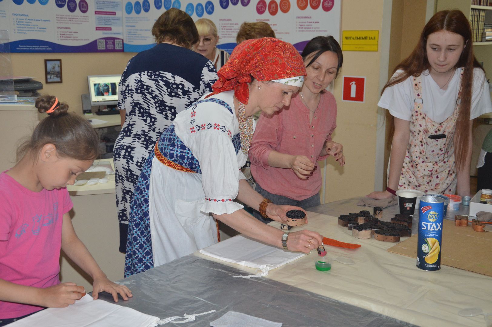 Шатура, Нариманова, библиотека, Библионочь