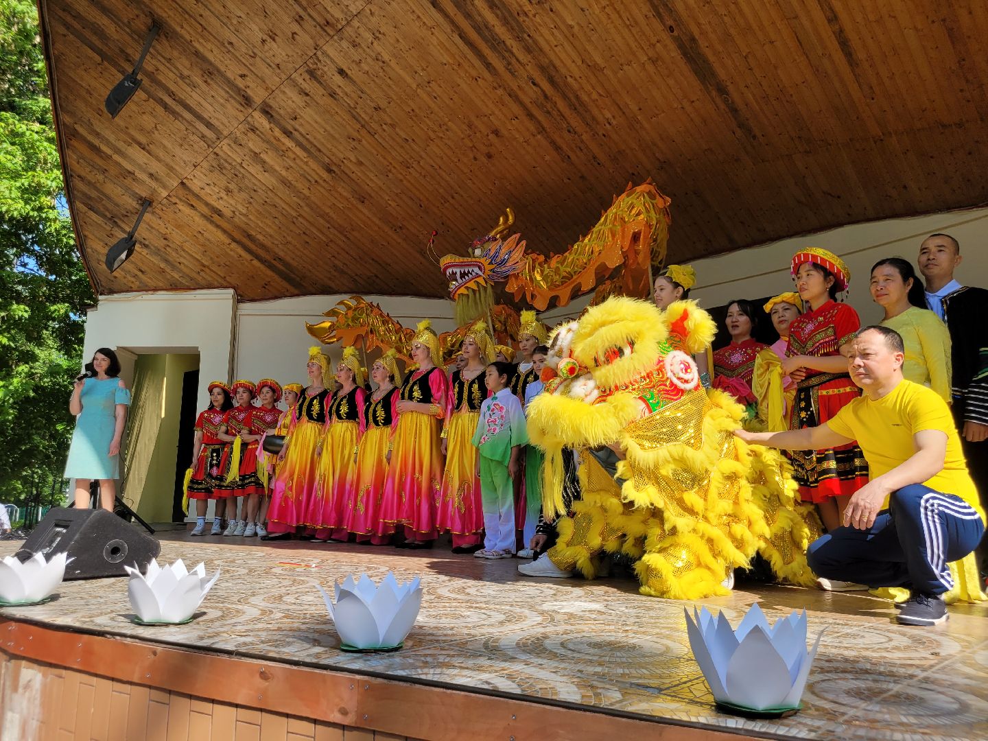 нетипичные парки; китайская культура; видное; праздник