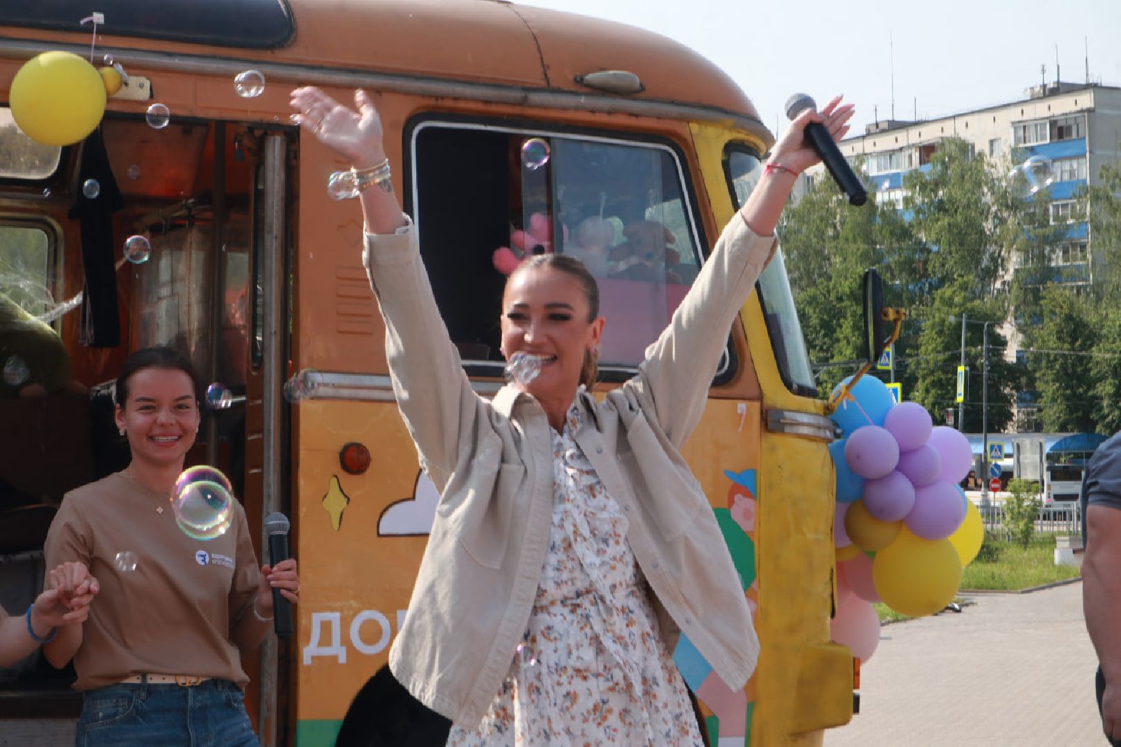 Пущино, волонтеры, День защиты детей, Ольга Бузова,