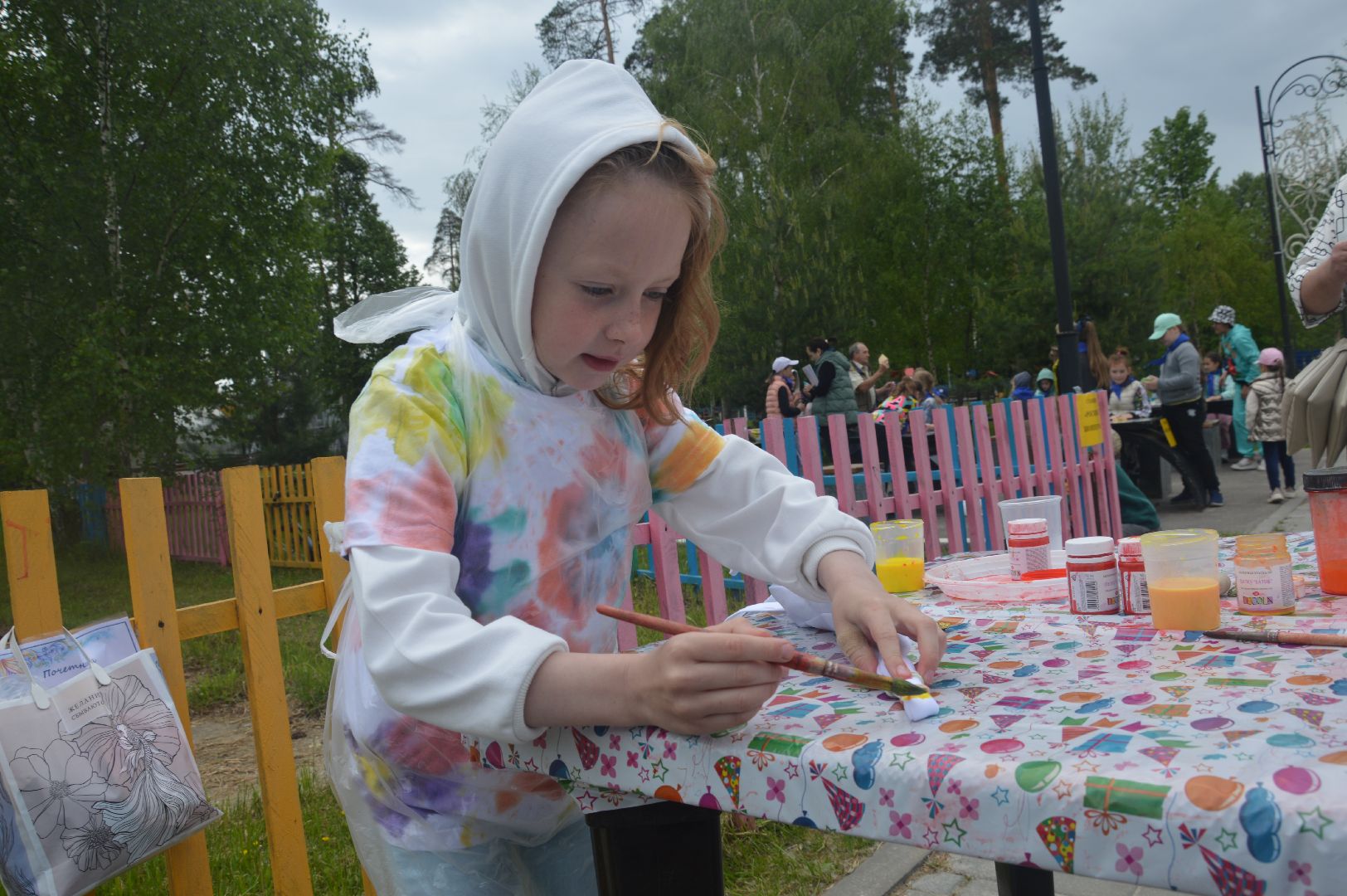 Шатура, парк, звёздная дорожка, праздник