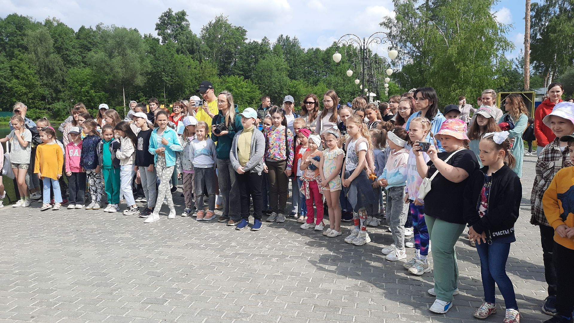 Шатура, парк, звёздная дорожка, праздник