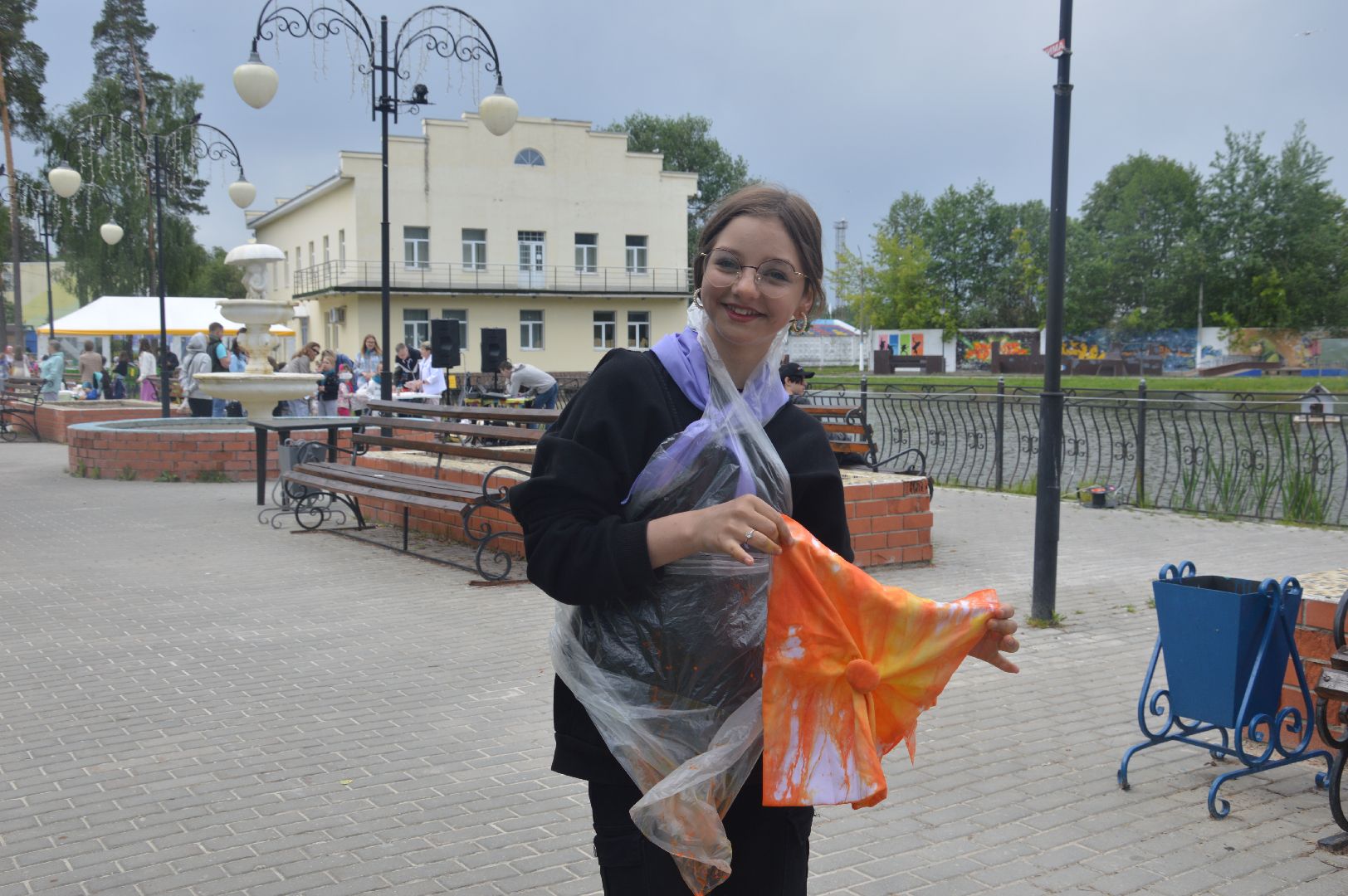 Шатура, парк, звёздная дорожка, праздник