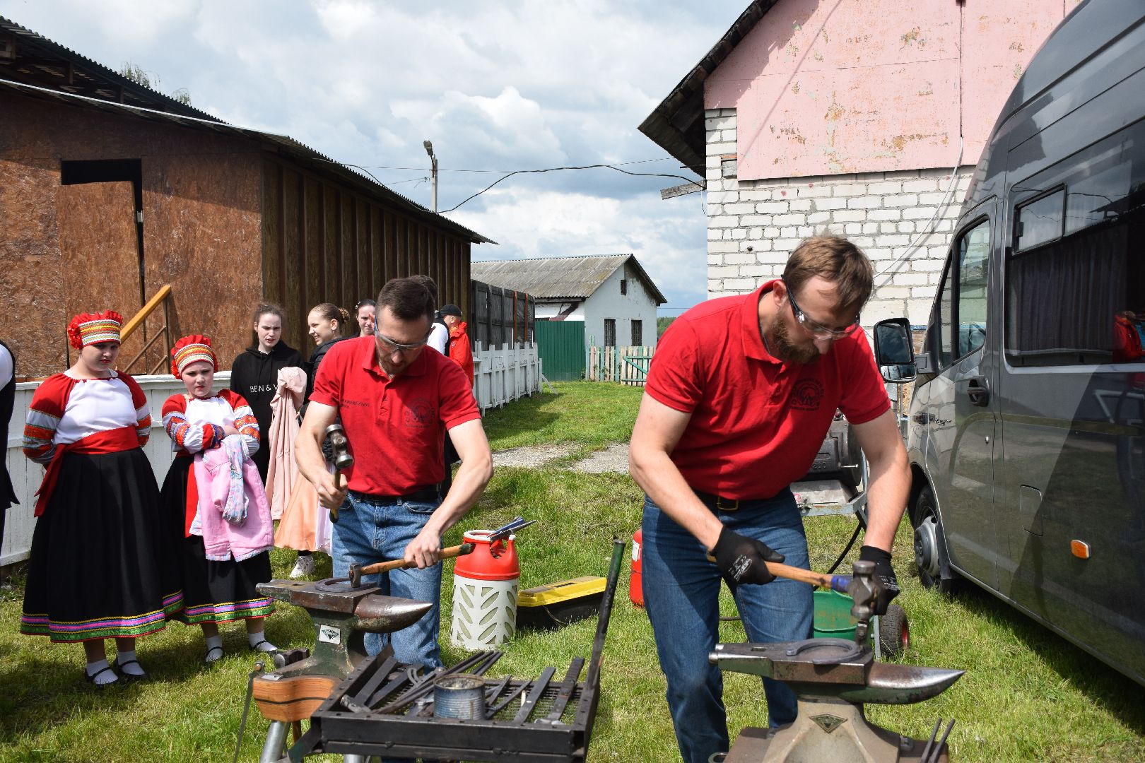 Павловский Посад, городской округ Павловский Посад, фестиваль, кузнец, ремесло, храм