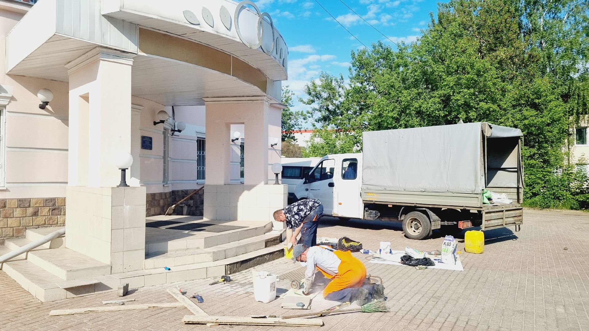 Подмосковье, Ивантеевка, благоустройство
