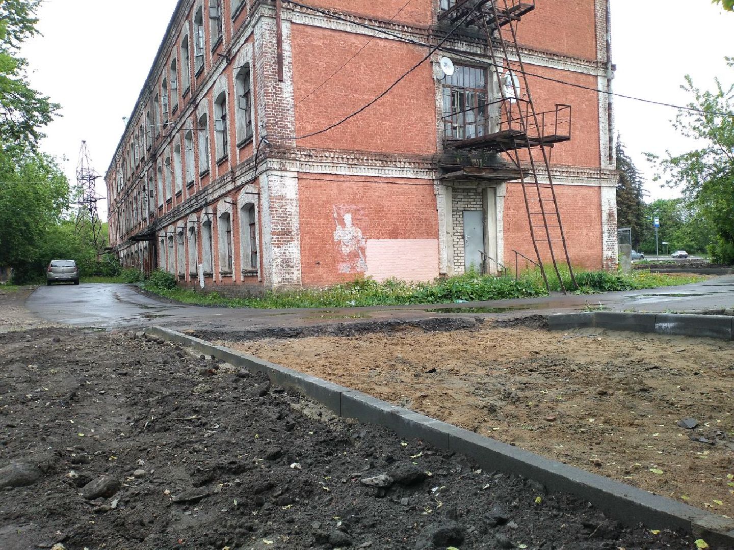 благоустройство, двор, Лосино-Петровский