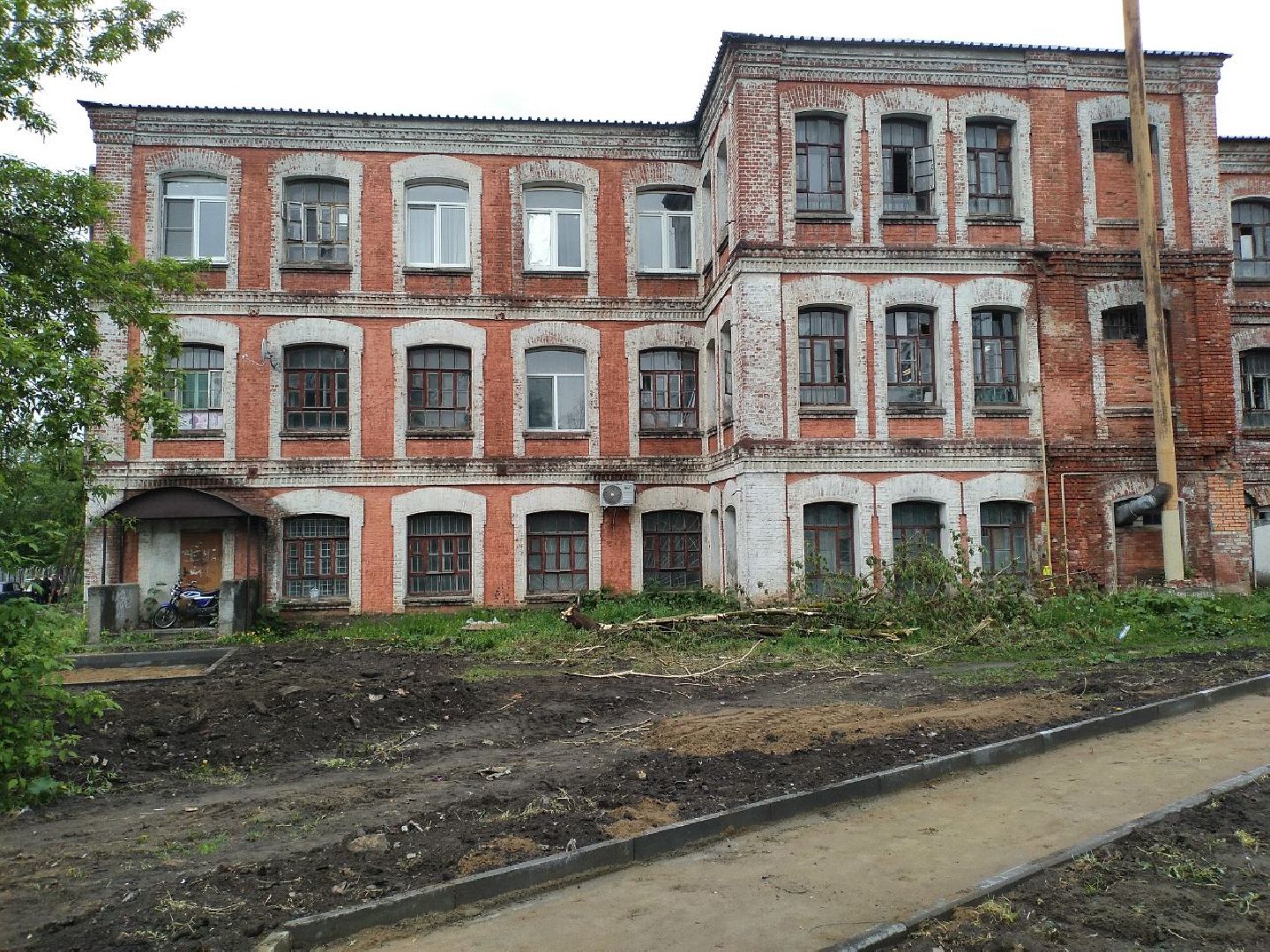 благоустройство, двор, Лосино-Петровский