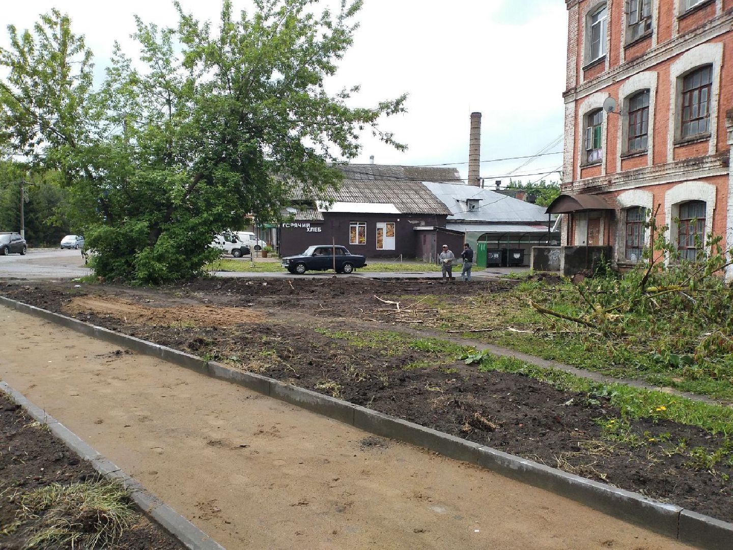 благоустройство, двор, Лосино-Петровский