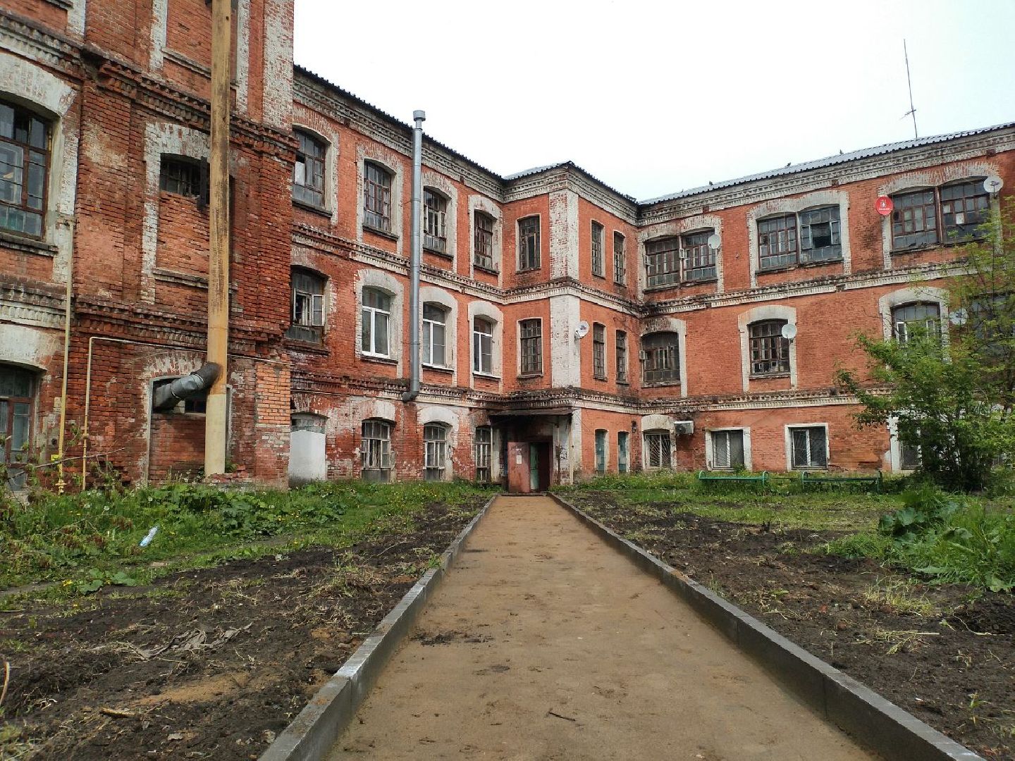 благоустройство, двор, Лосино-Петровский