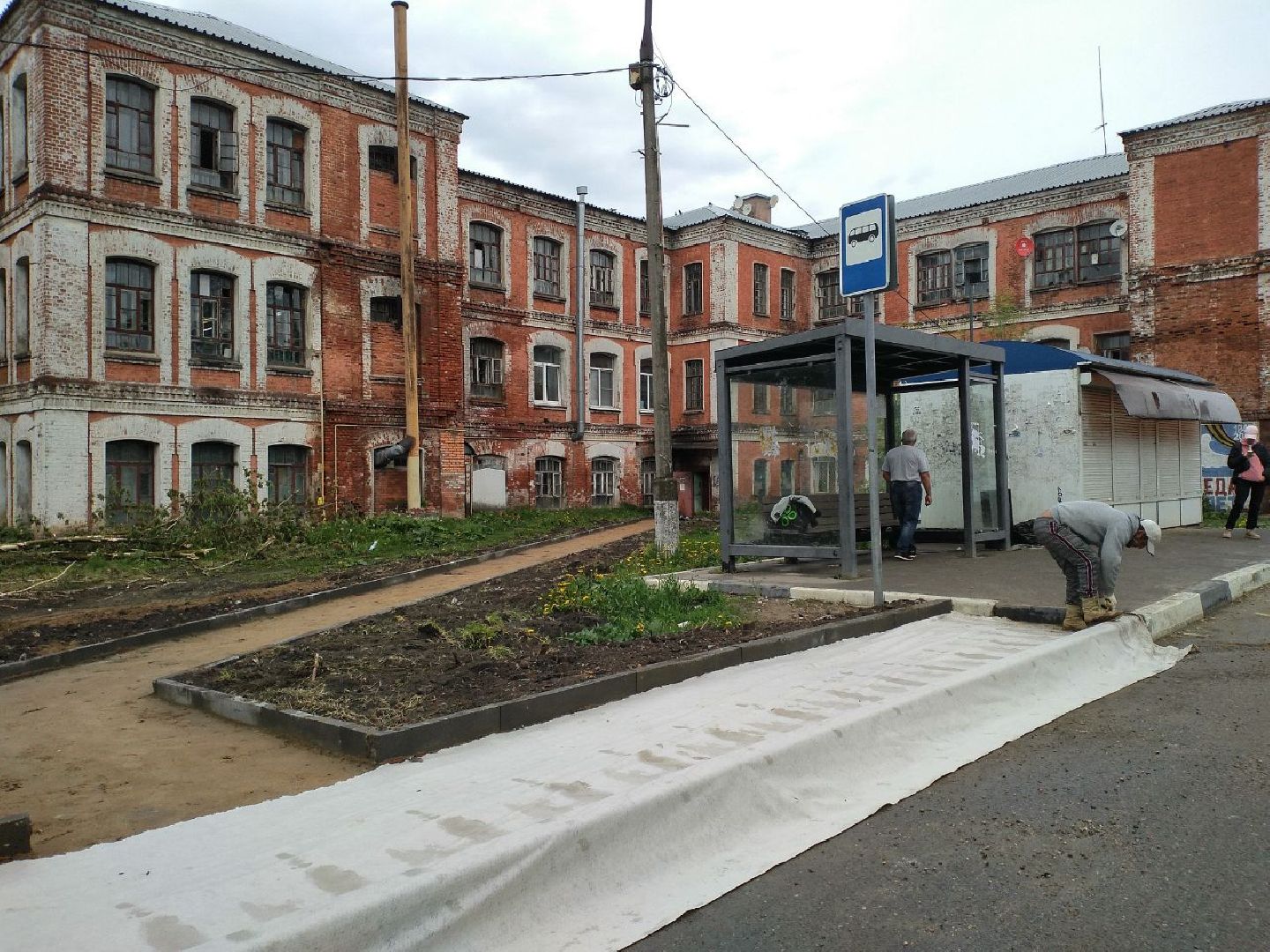 благоустройство, двор, Лосино-Петровский