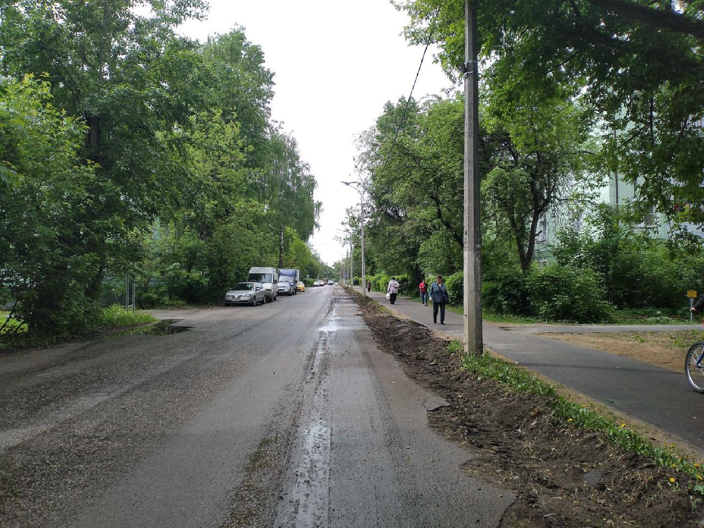 ремонт дороги, дороги, Лосино-Петровский