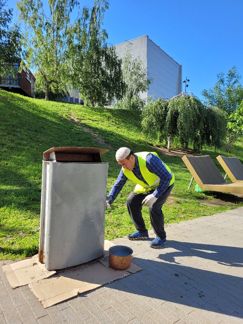 благоустройство; видное; весна; сезонные работы