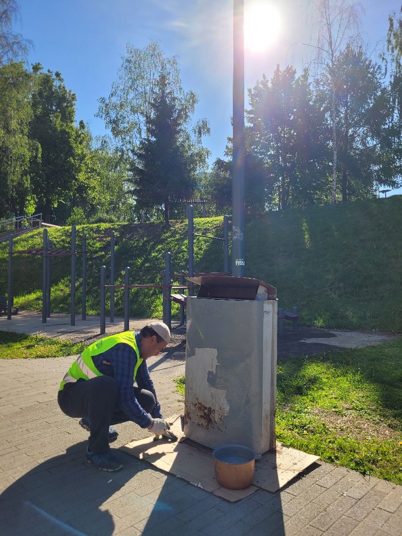 благоустройство; видное; весна; сезонные работы