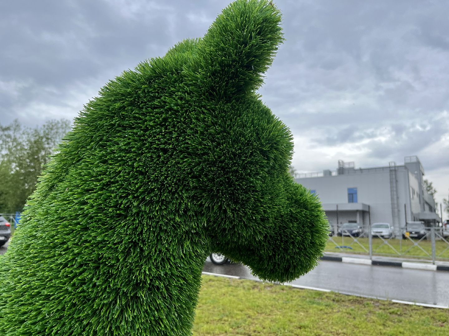 Наро-Фоминск, благоустройство, топиарии, перинатальный центр, арт-объект
