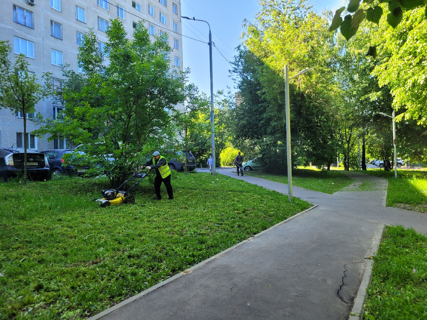 жкх; видное; покос; благоустройство