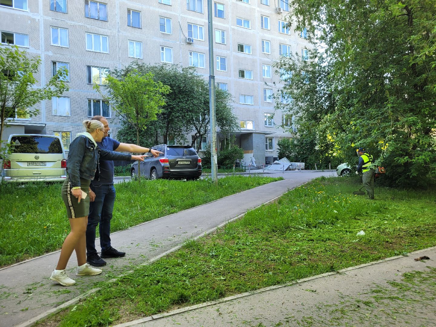 жкх; видное; покос; благоустройство