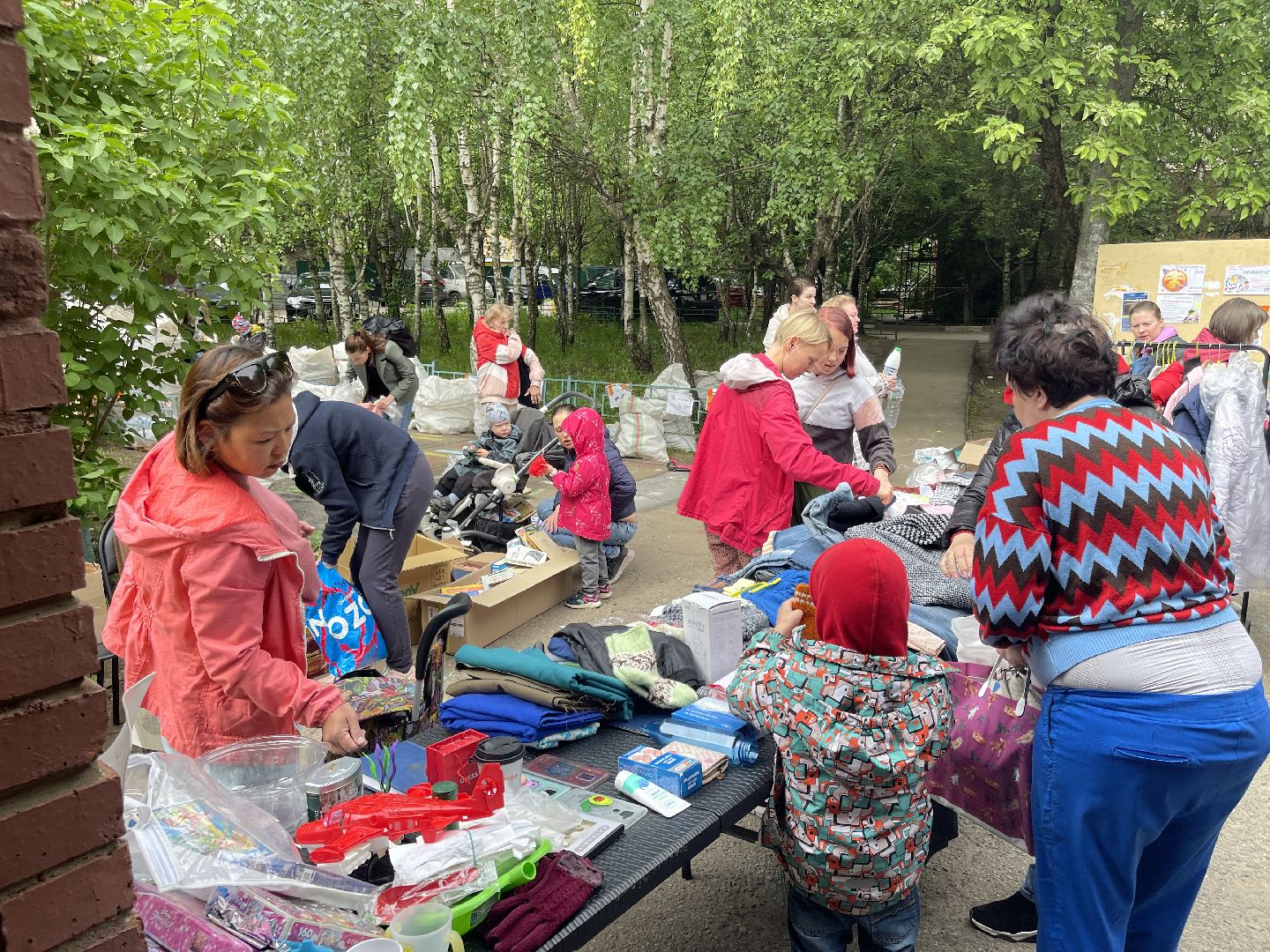 Лесной городок, Одинцово, экология, переработка, акция, фримаркет, благотворительность,