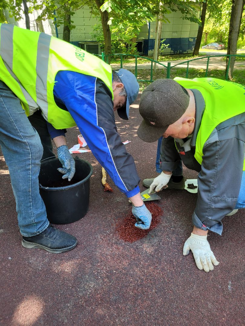 жкх, ремонт; благоустройство; детская площадка; видное