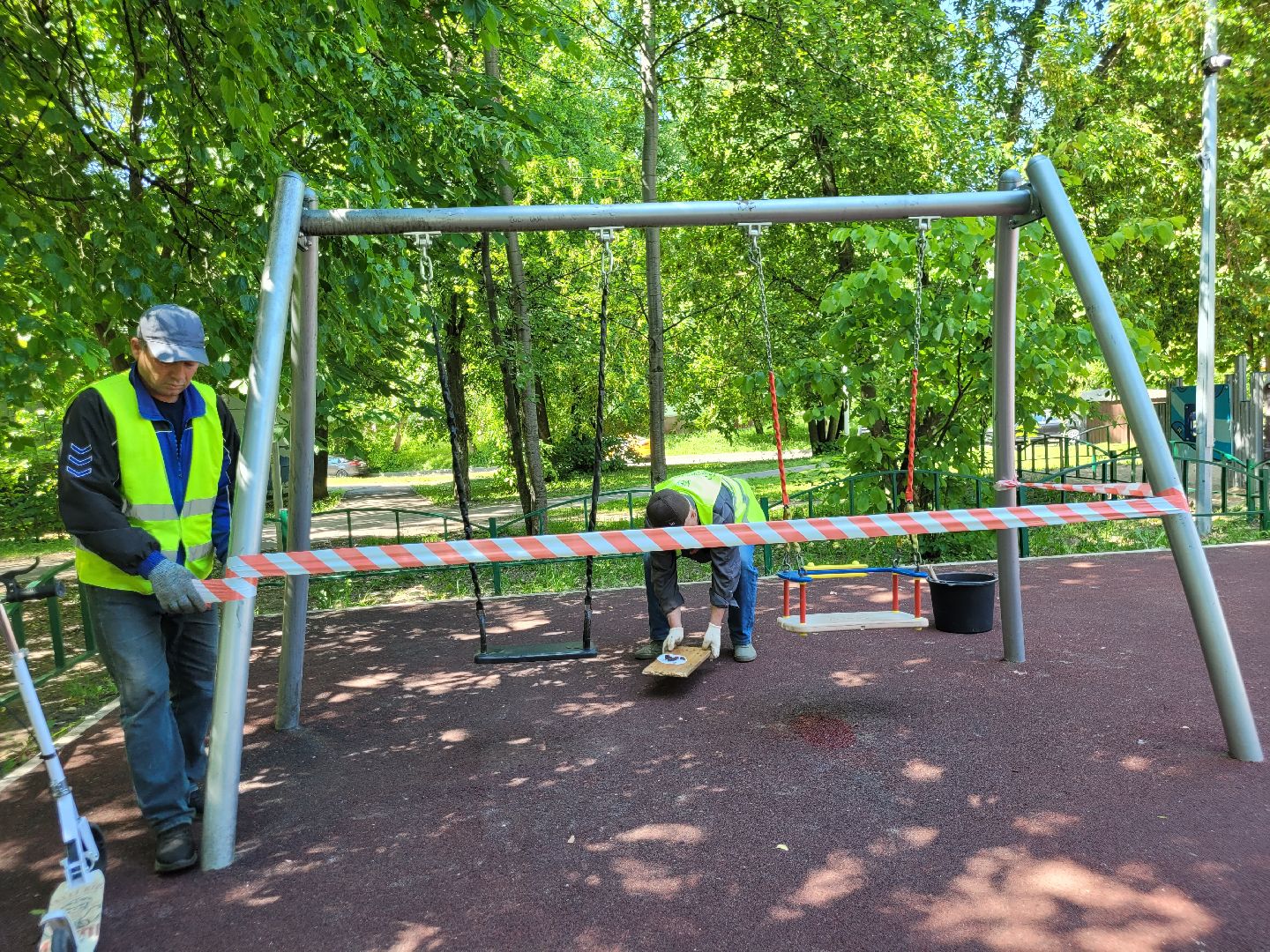 жкх, ремонт; благоустройство; детская площадка; видное