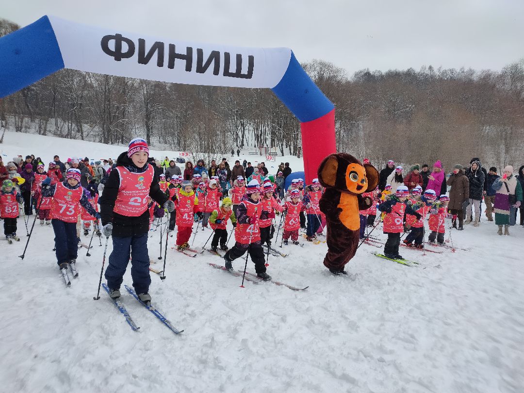 Лыжи, старт, Ладушки-Оладушки, дети, спорт, Раменское