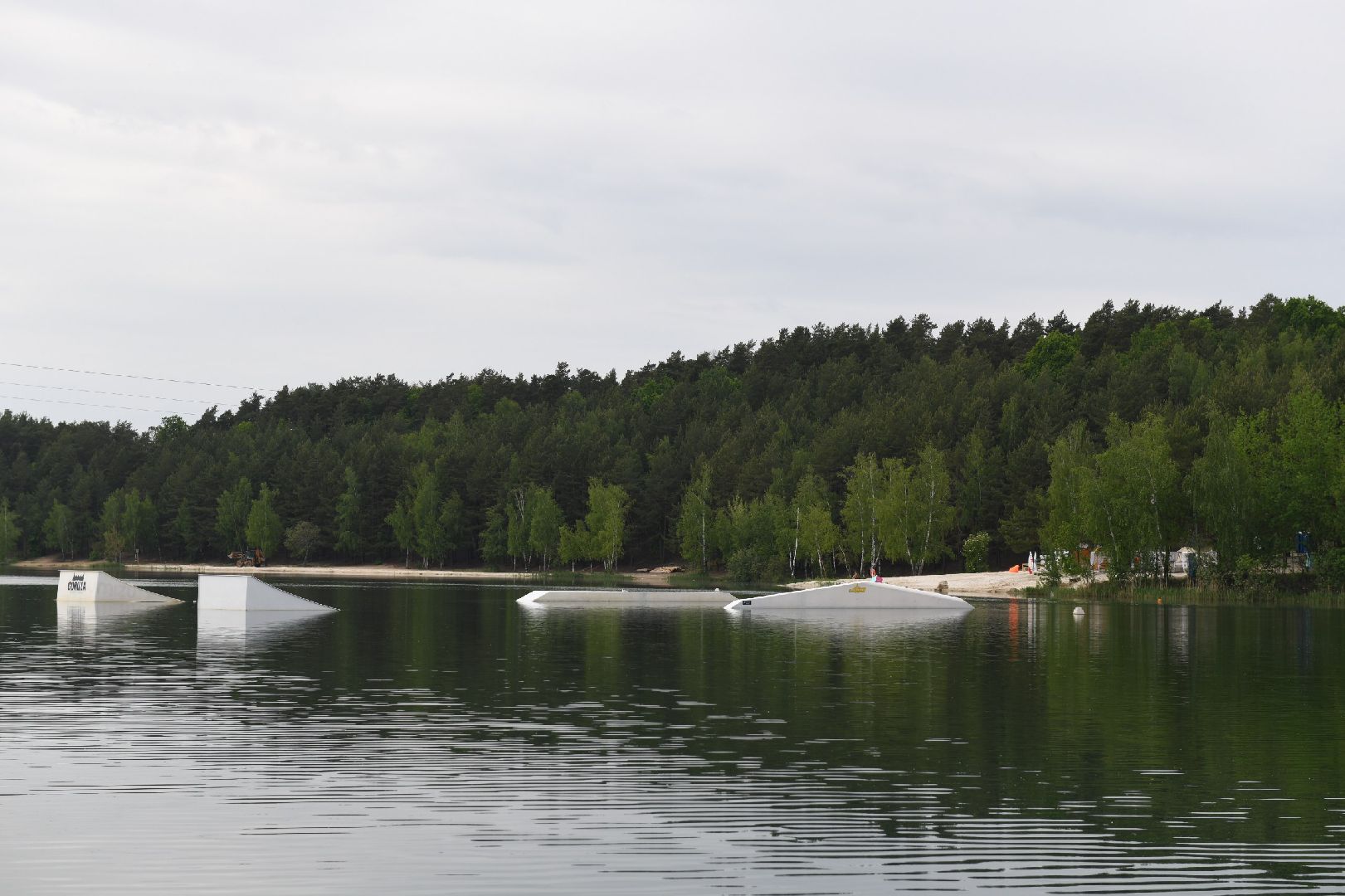 лыткарино, карьер, купальный сезон