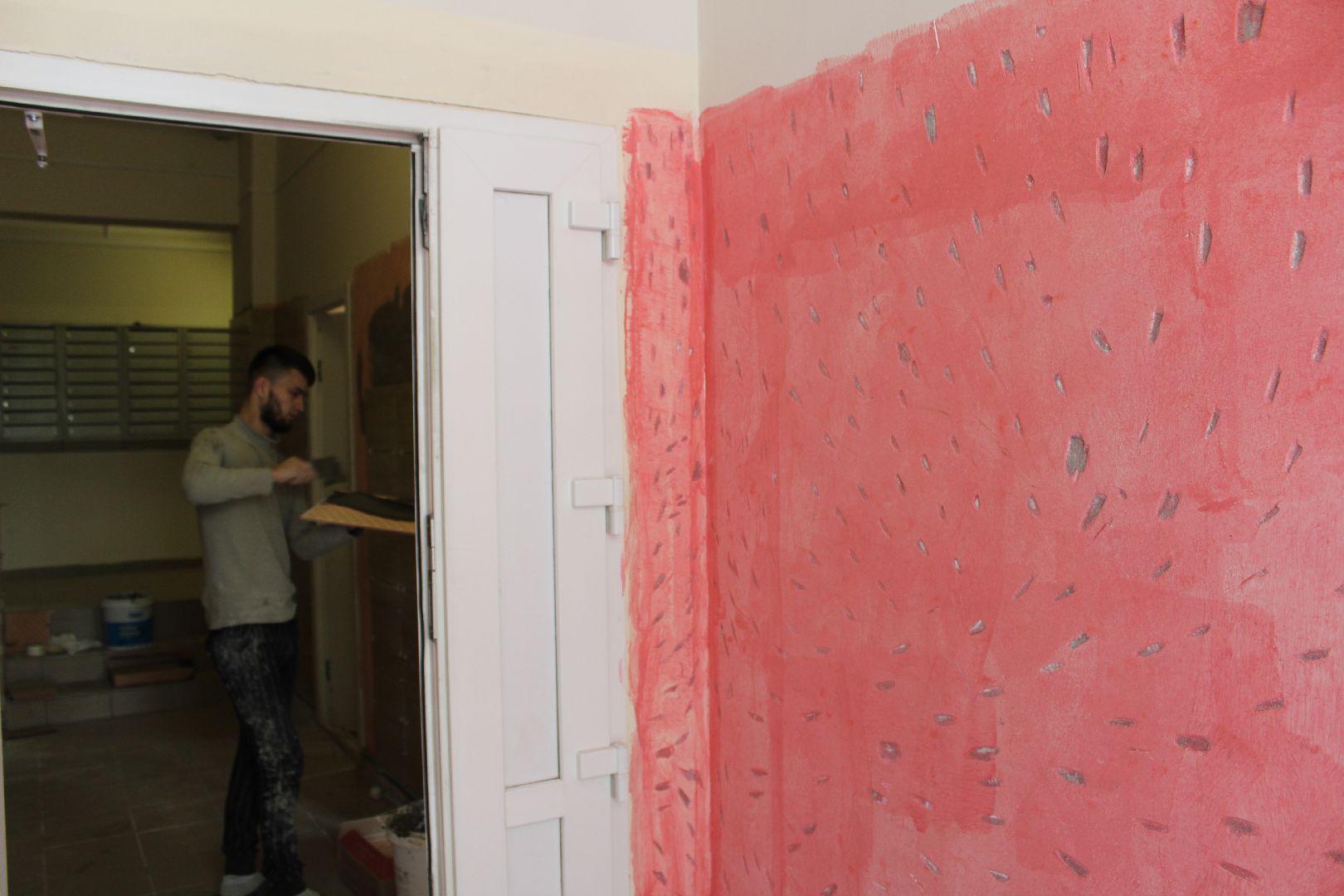 ЖКХ, ремонт подъезда, Лосино-Петровский