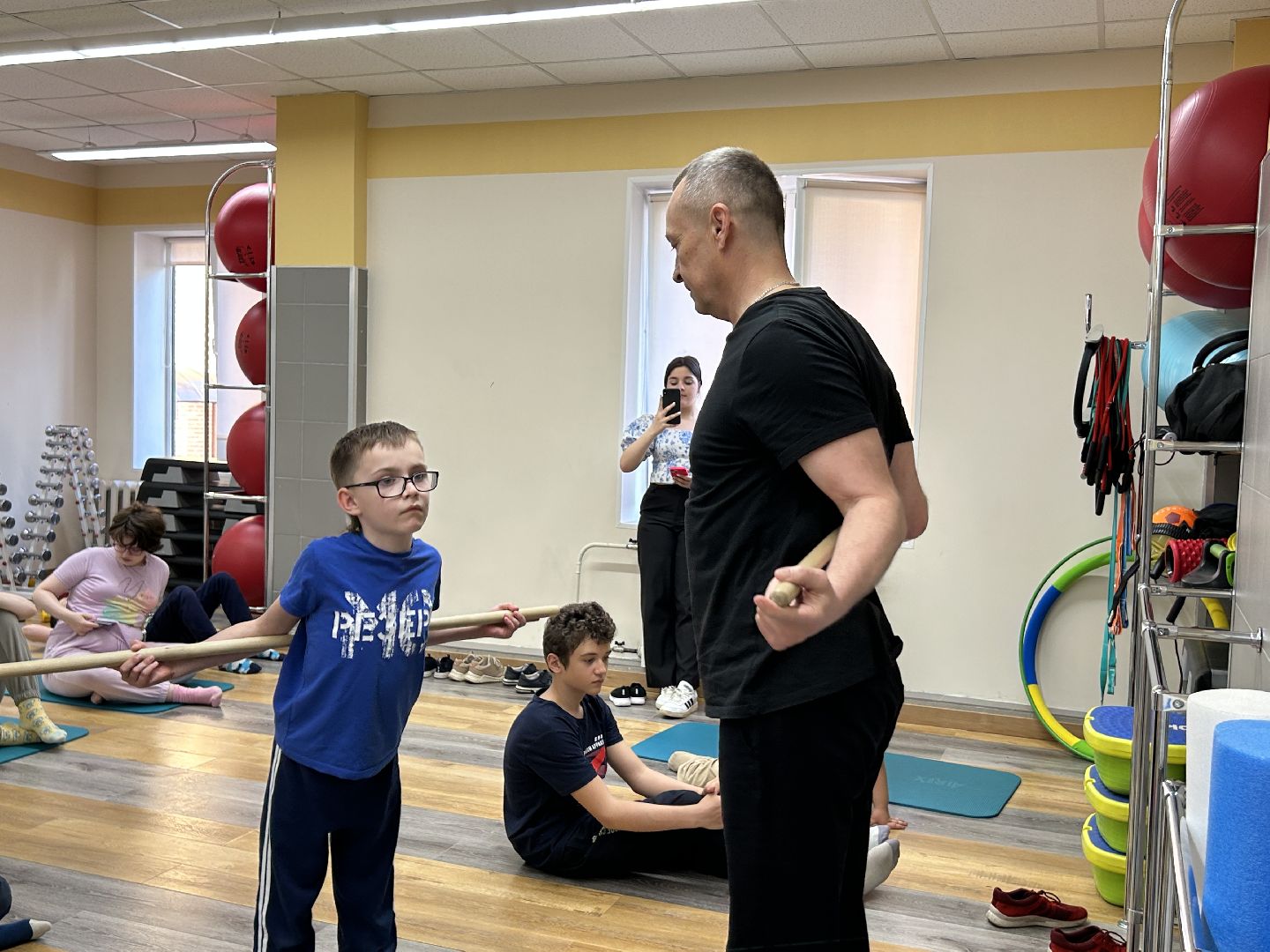 Медицина, ЛФК, открытое занятие, Фрязино