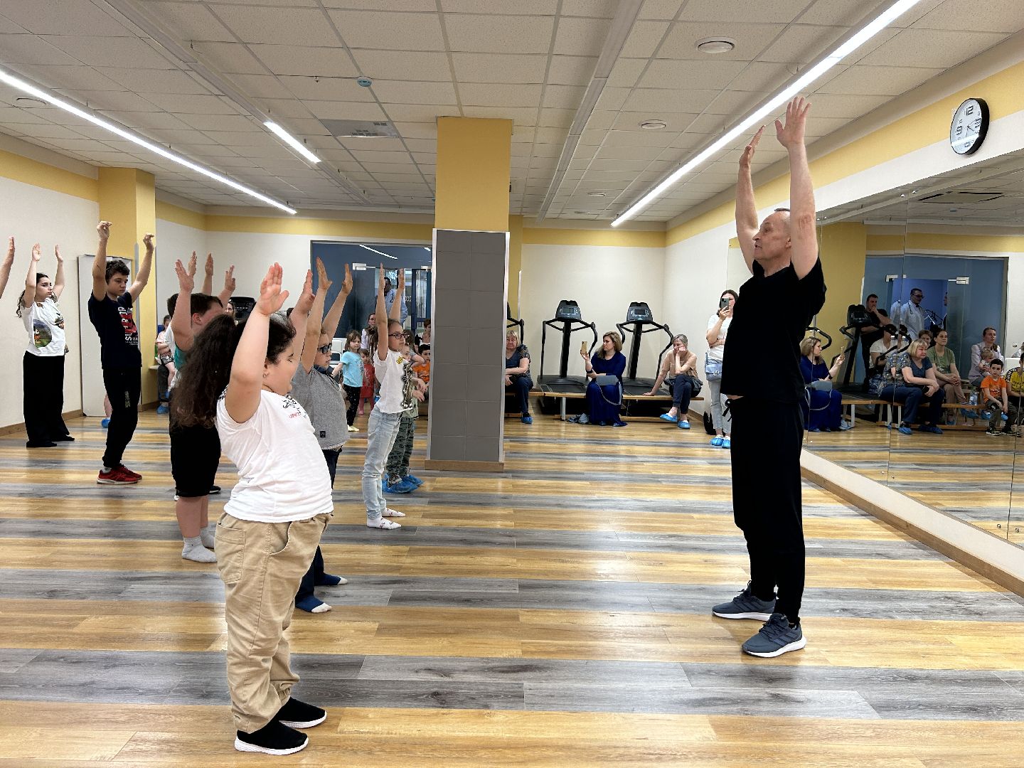 Медицина, ЛФК, открытое занятие, Фрязино