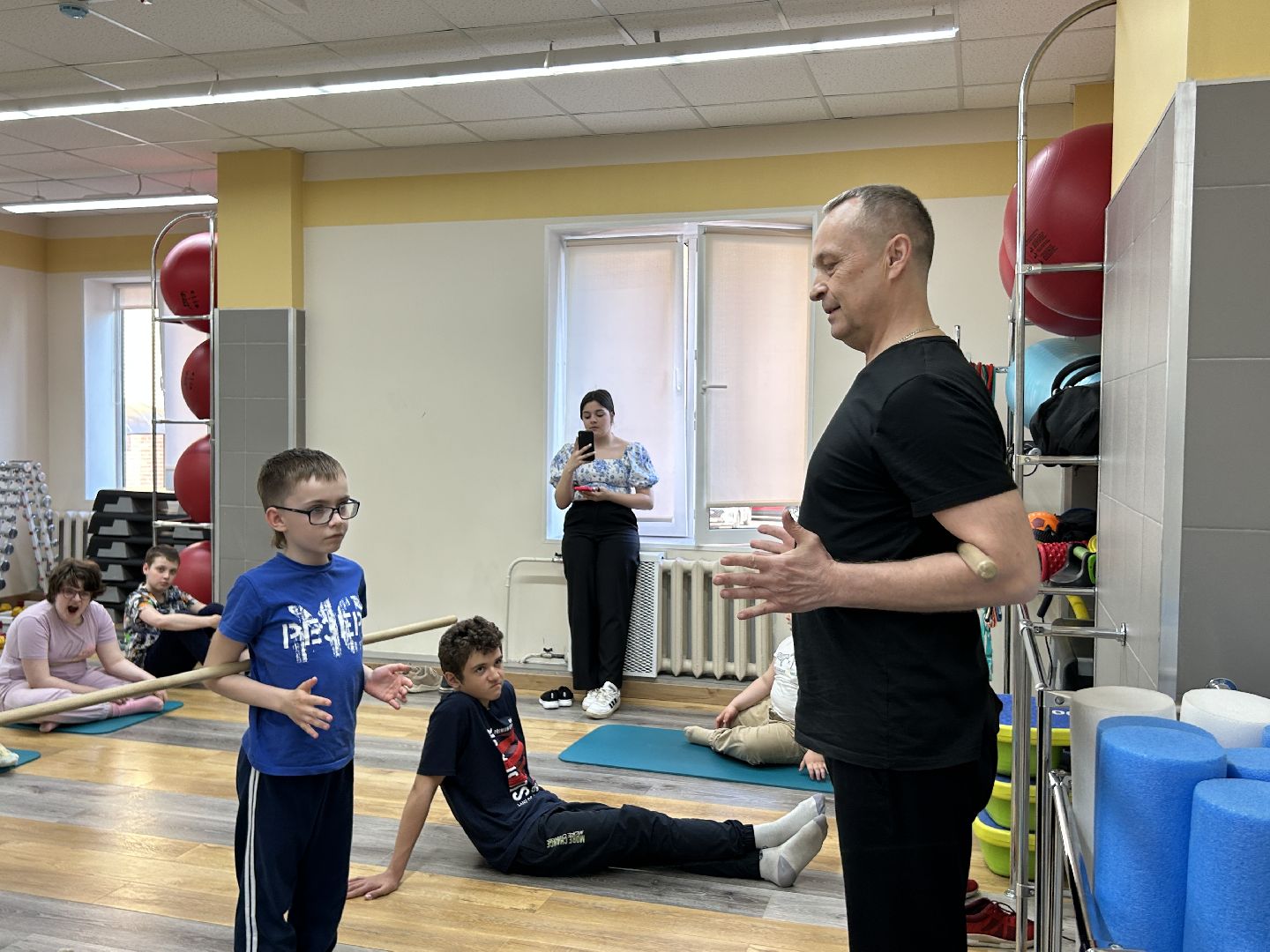 Медицина, ЛФК, открытое занятие, Фрязино