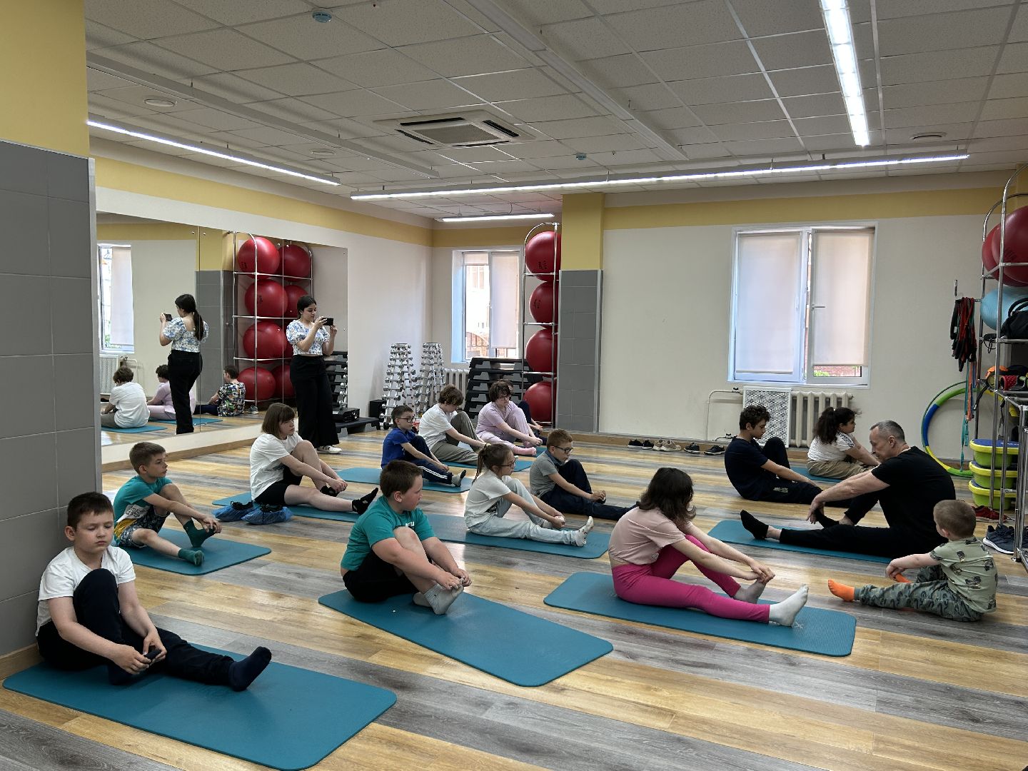 Медицина, ЛФК, открытое занятие, Фрязино