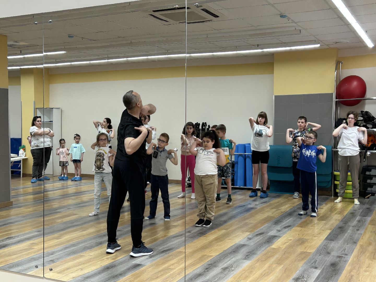 Медицина, ЛФК, открытое занятие, Фрязино