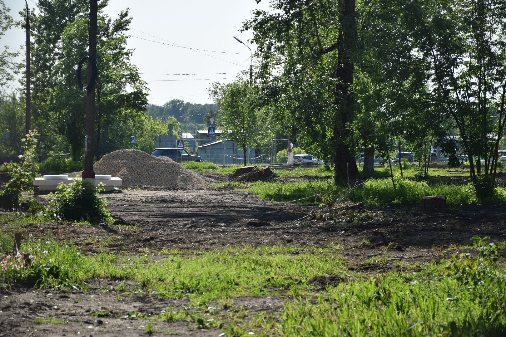 Павловский Посад, городской округ Павловский Посад, строительство, парк, ремонт