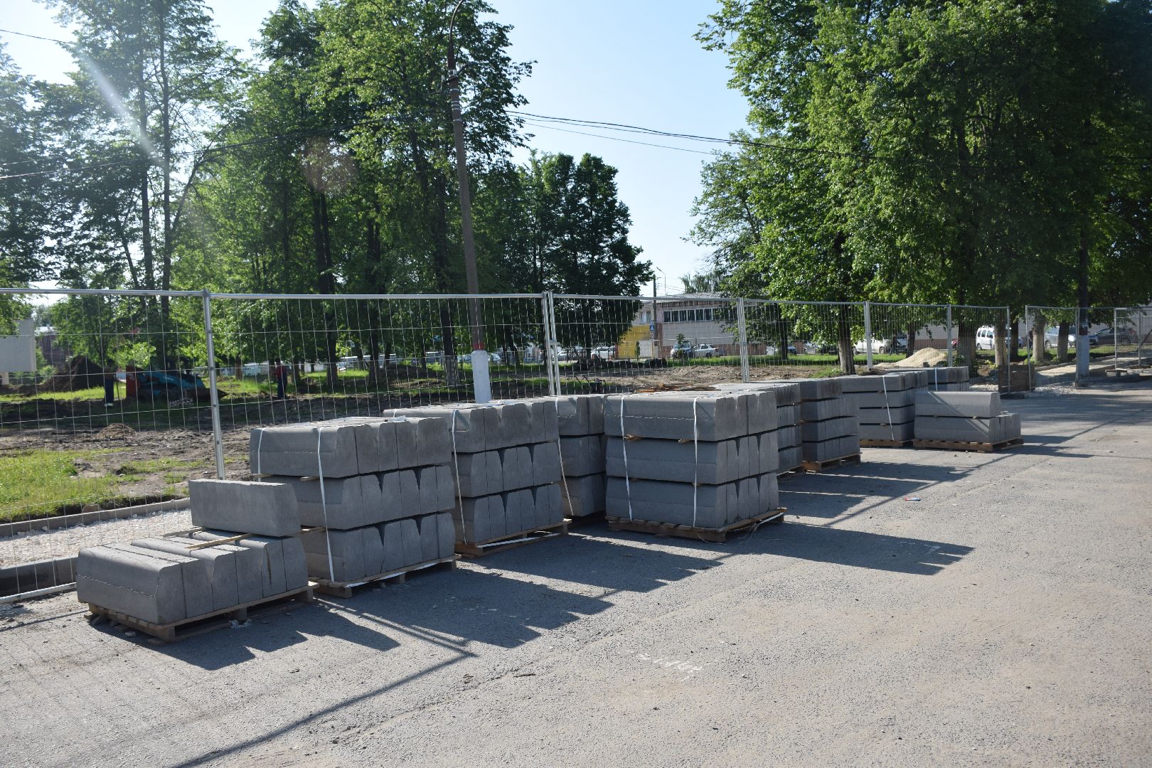 Павловский Посад, городской округ Павловский Посад, строительство, парк, ремонт