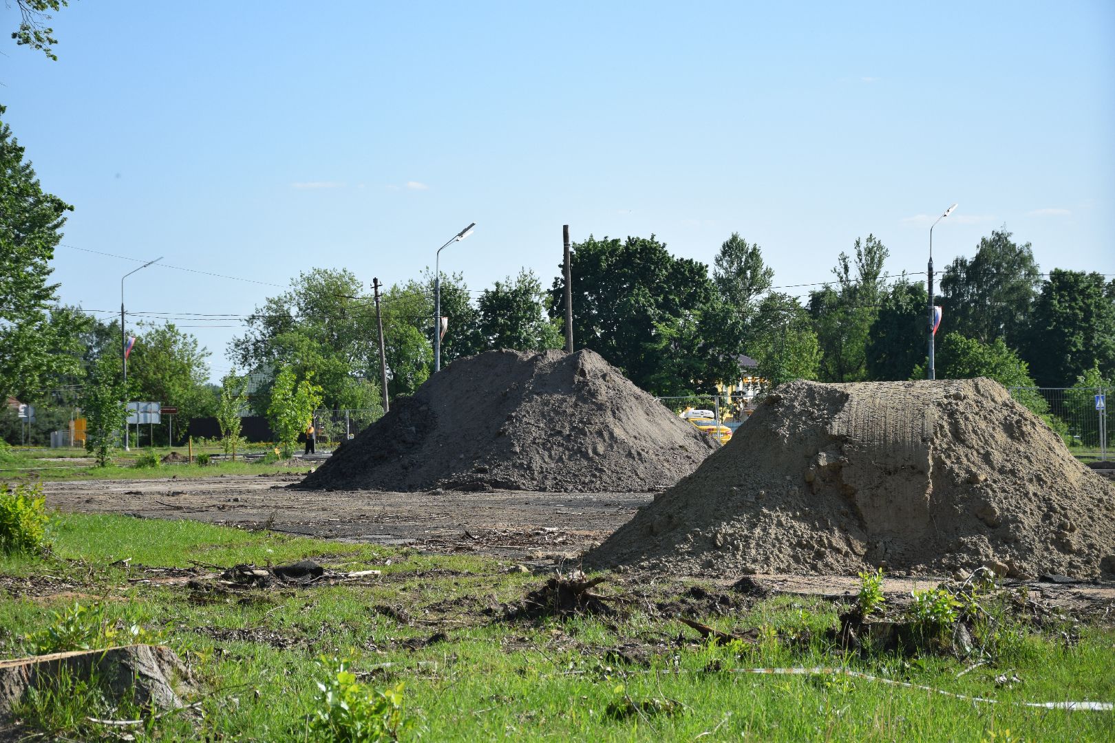 Павловский Посад, городской округ Павловский Посад, строительство, парк, ремонт