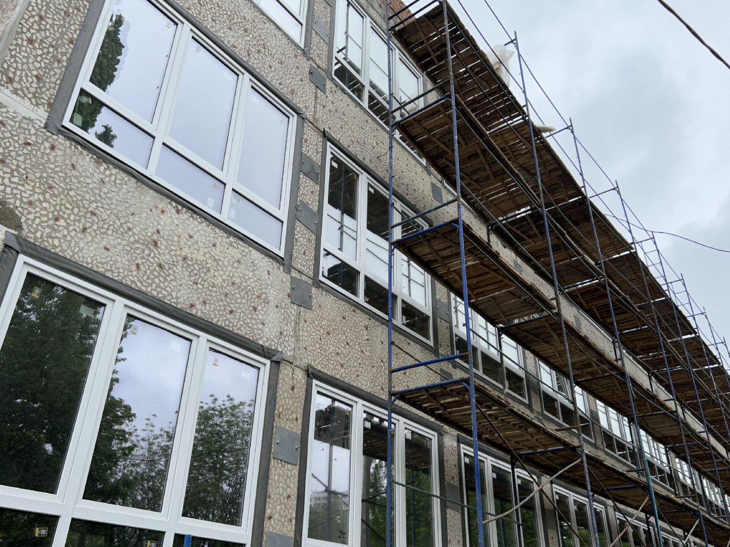 Капитальный ремонт, школа, строительство, Фрязино